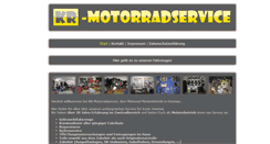 Desktop Screenshot of kr-motorradservice.de